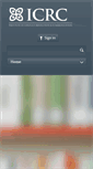 Mobile Screenshot of icrctraining.com